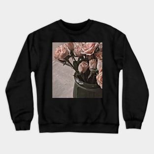 pink flower bouqet Crewneck Sweatshirt